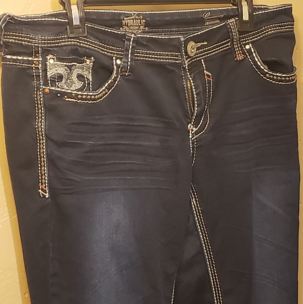 Womens hydraulic jeggings size 13/14